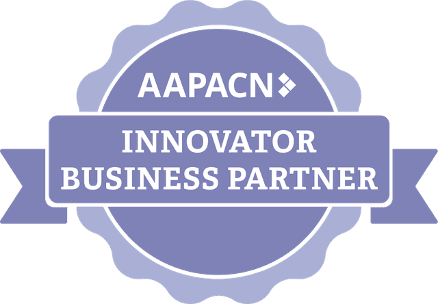 A A P A C N  B P  Badges  Innovator logo